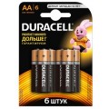 Батарейки в Гомеле DURACELL LR6/MN1500 6BP  