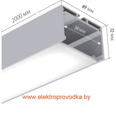 Светодиодный алюминиевый профиль SL-LINE-4932-2000