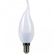 Светодиодная (LED) Лампа свеча на ветру Smartbuy-C37- 5W/3000/E14